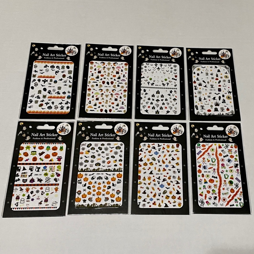 Halloween Nail Art Sticker